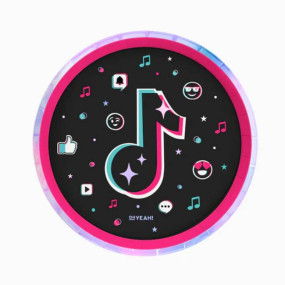 Pratos Música 17cm